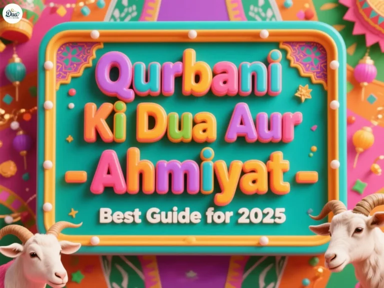 Qurbani Ki Dua Aur Ahmiyat - Best Guide for Eid ul Adha 2025