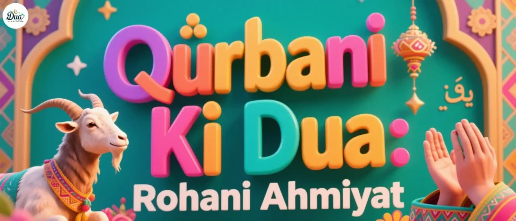 Qurbani Ki Dua: Rohani Ahmiyat