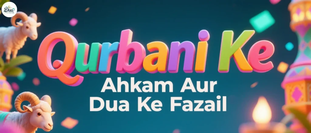 Qurbani Ke Ahkam Aur Dua Ke Fazail