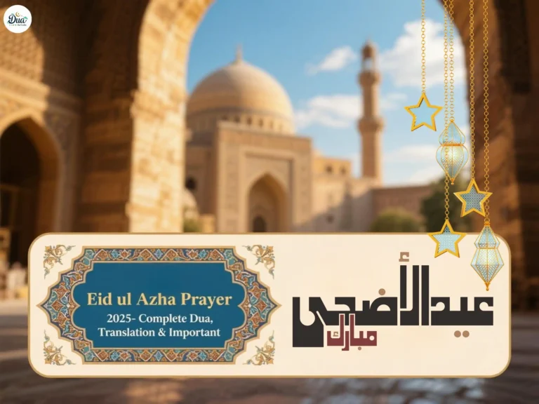 Eid ul Azha ki Dua 2025- Mukammal Dua, Tarjuma aur Ahmiyat