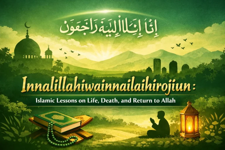 Innalillahiwainnailaihirojiun