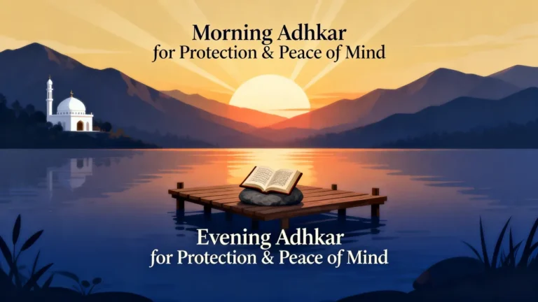 Morning and Evening Adhkar for Protection & Peace of Mind