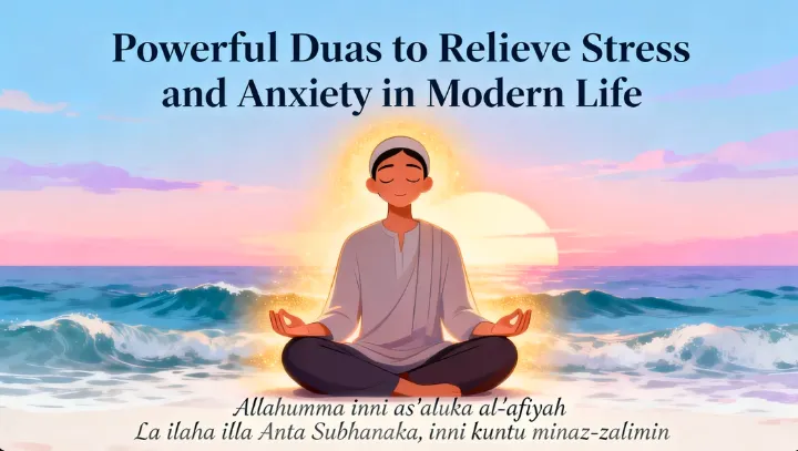 Powerful Duas to Relieve Stress and Anxiety in Modern Life