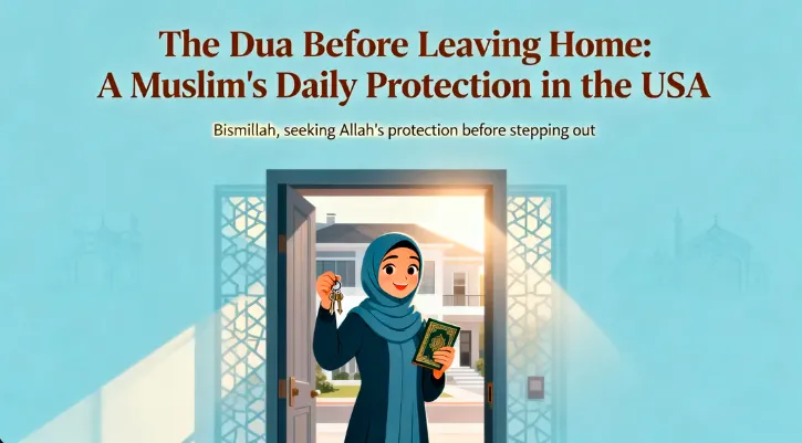The Dua Before Leaving Home A Muslim's Daily Protection in the USA