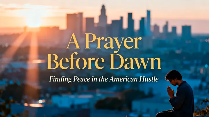 A Prayer Before Dawn Finding Peace in the American Hustle