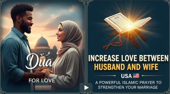 Dua for Increase Love Between Husband and Wife USA – A Powerful Islamic Prayer to Strengthen Your Marriage