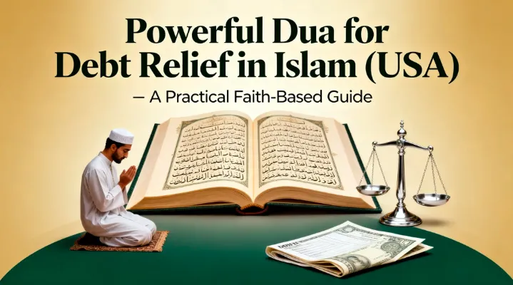 Powerful Dua for Debt Relief in Islam (USA) – A Practical Faith-Based Guide